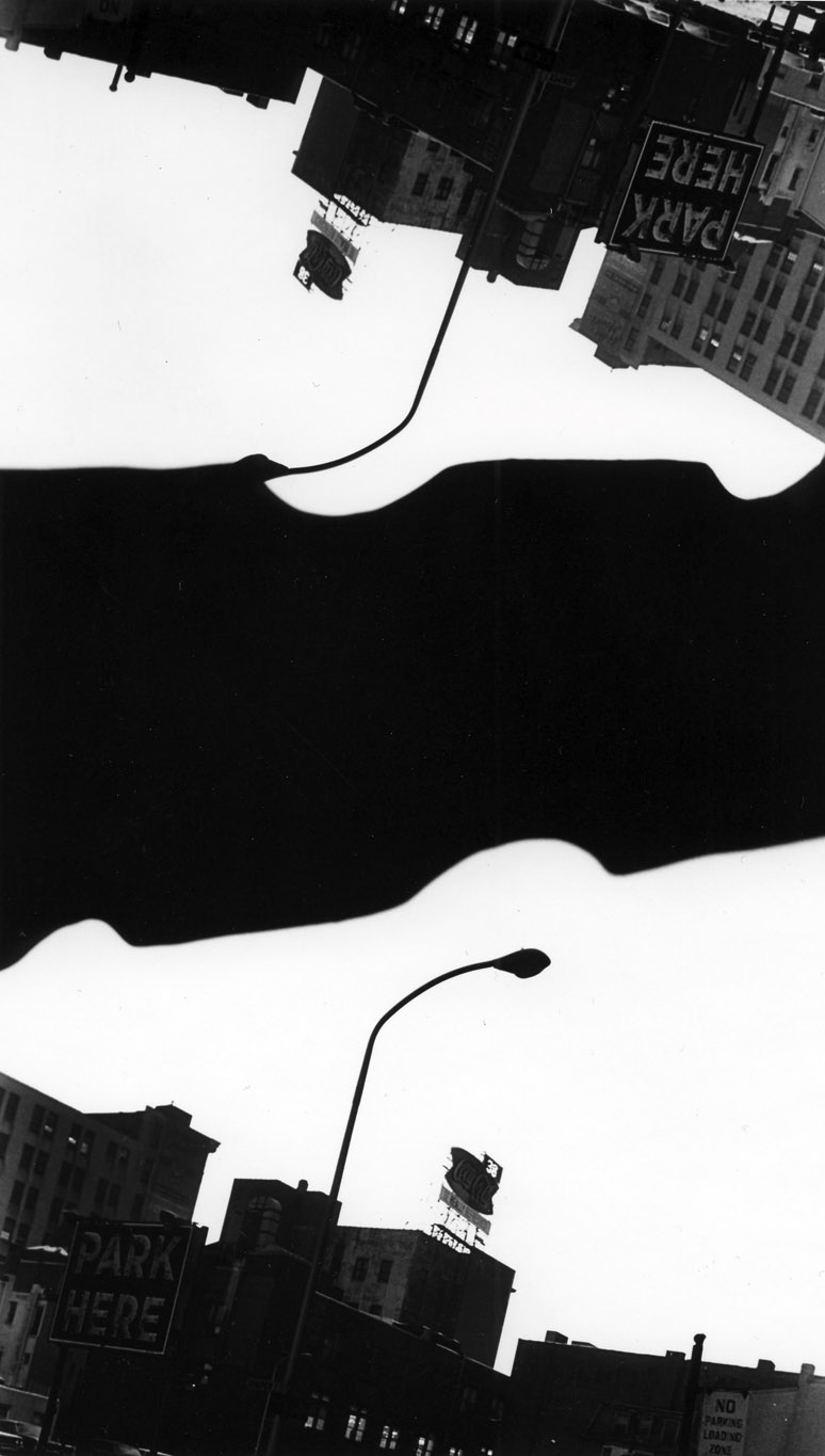 Ray K. Metzker, Double Frame, 1965, exposition City Lux, Fondation A, Bruxelles, 2024, (c) Estate Ray. K. Metzker, Courtesy les Douches la Galerie, Paris, Boombartstic Art Magazine