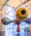 BRAFA 2025, invitée d'honneur Joana Vasconcelos, Valkyrie Seondeok, 2023, (c) photo Joana Vasconcelos' solo exhibition ArtisTree Selects, Enchanted Forest, Taikoo Place, Hong Kong, 2024, Boombartstic Art Magazine